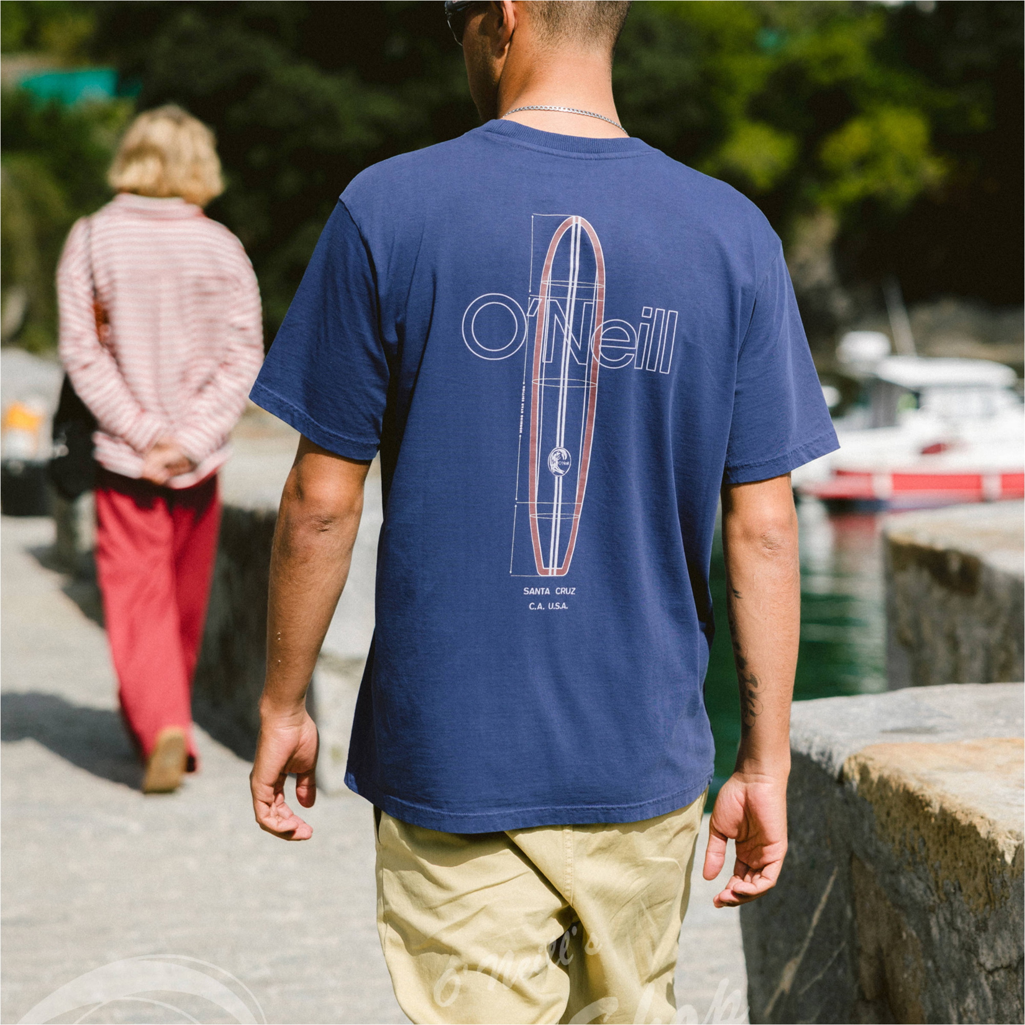 2026 O'Neill Mens O'Riginals Vintage Graphic T-Shirt 2850346 - English Evening